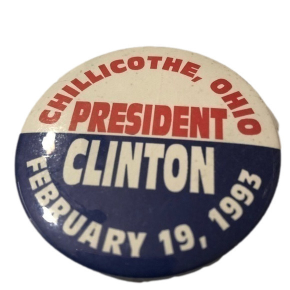 Large Vintage Election Button